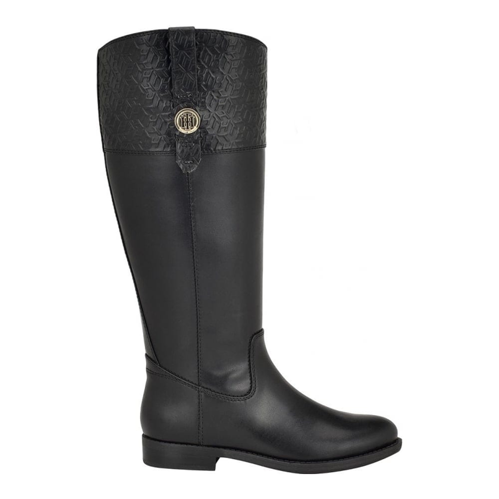 Tommy hilfiger - Bottes 'Shano Wide Calf Riding Round Toe' pour Femmes