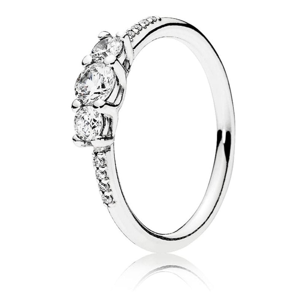 Pandora - Bague 'Clear Three-Stone' pour Femmes