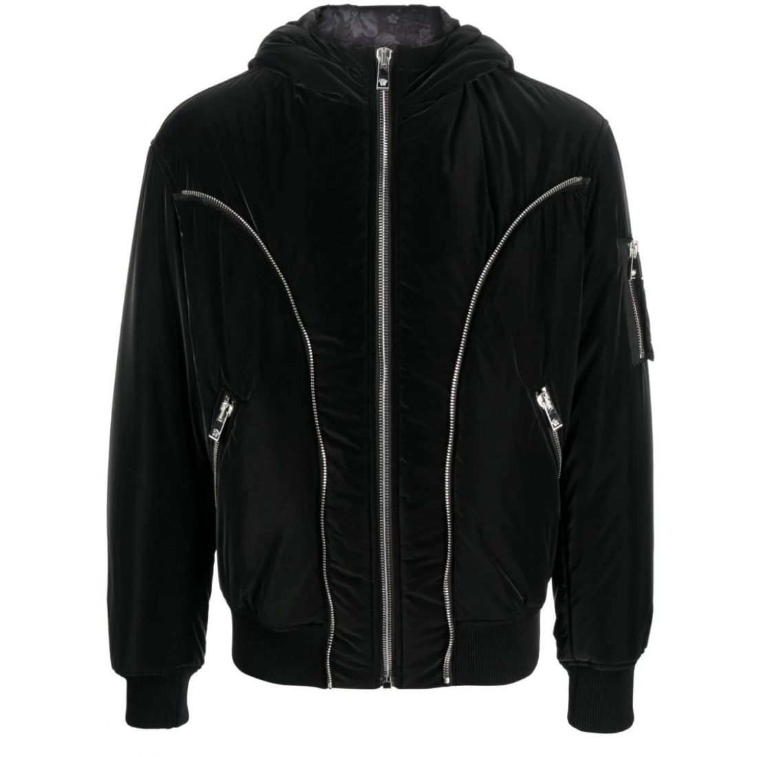 Versace - Veste matelassée 'Zip-Detail' pour Hommes