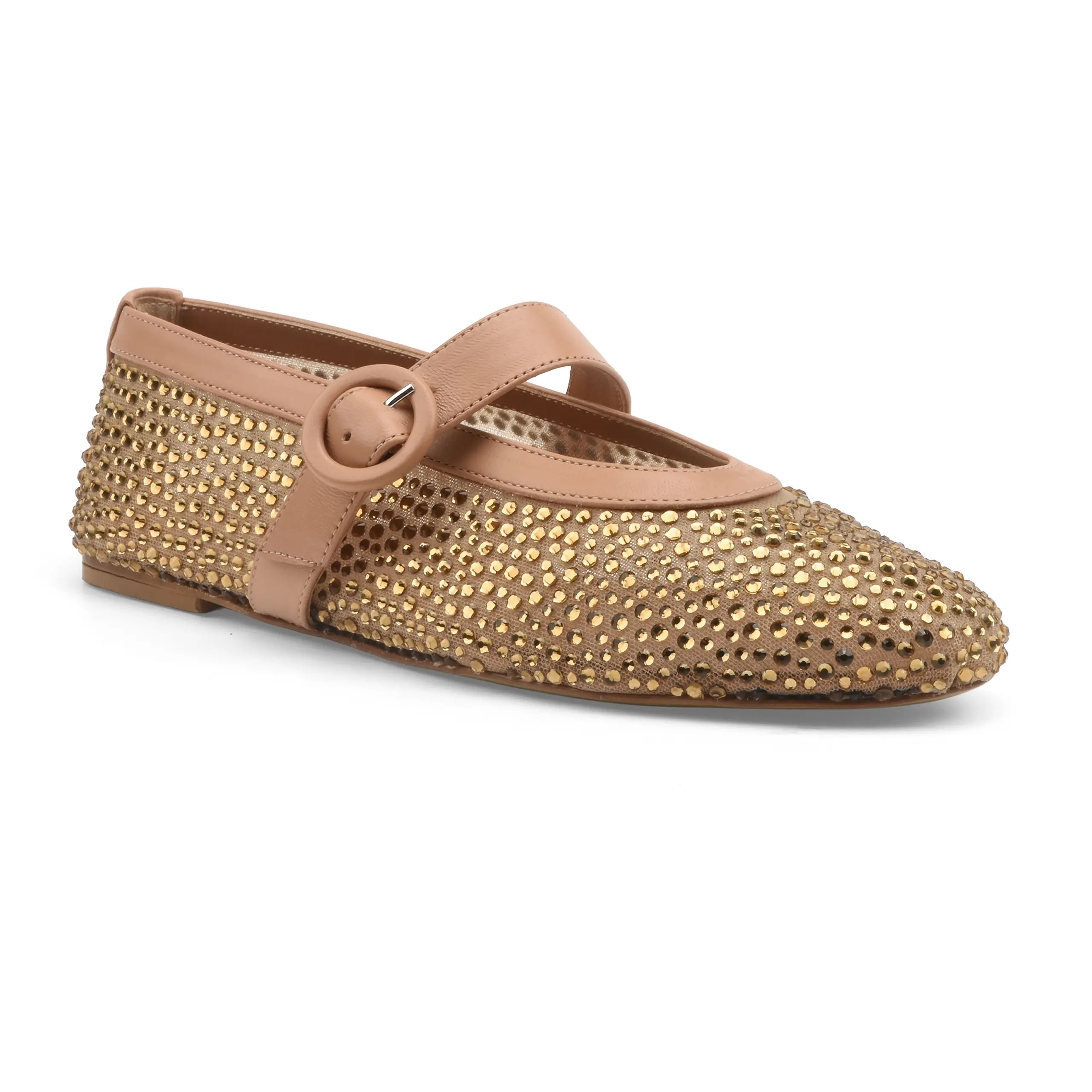 La tenace 866 Trapunta Nappa Crema/vernice Sable-37 37
