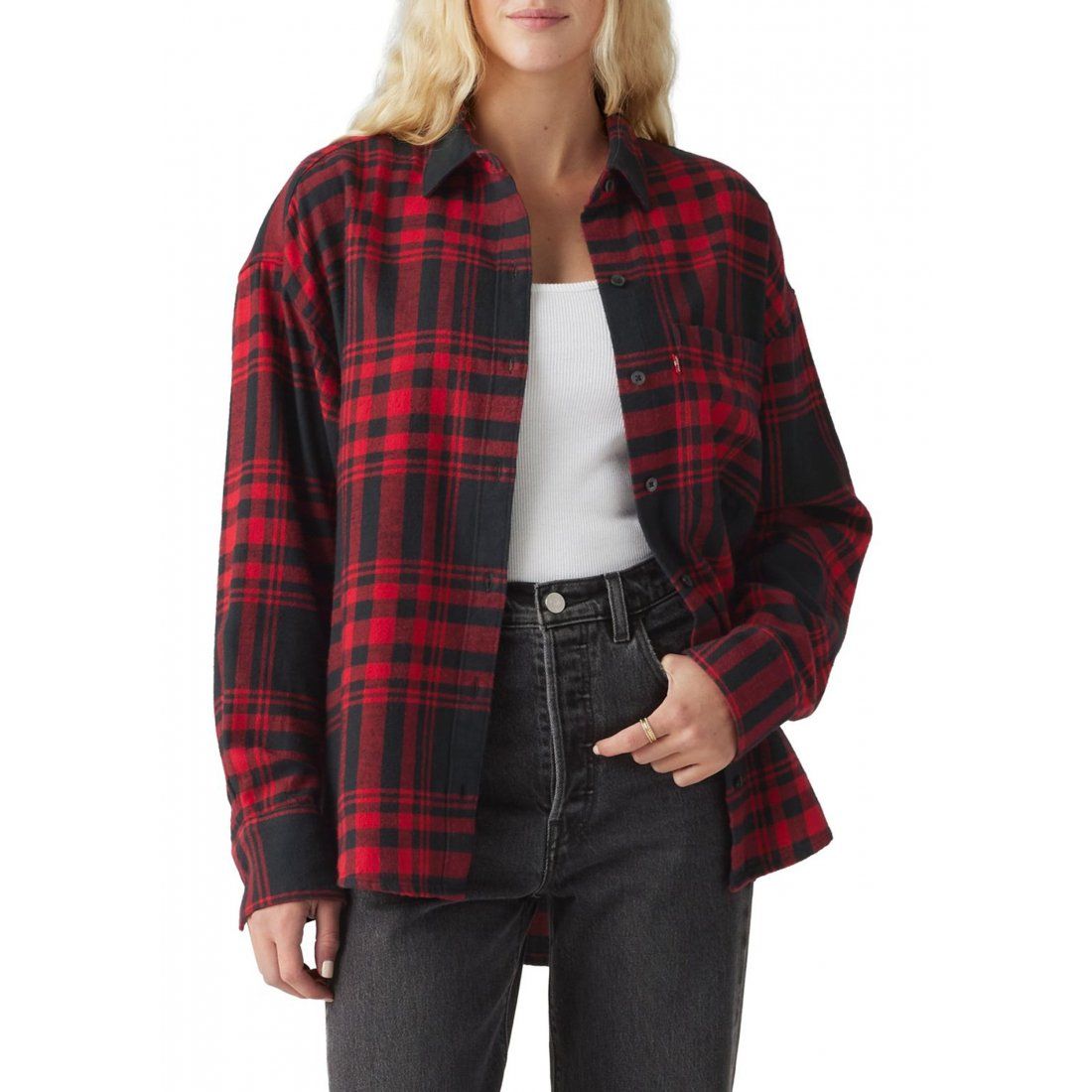 Levi's - Chemise 'Henri Plaid Printed Flannel' pour Femmes
