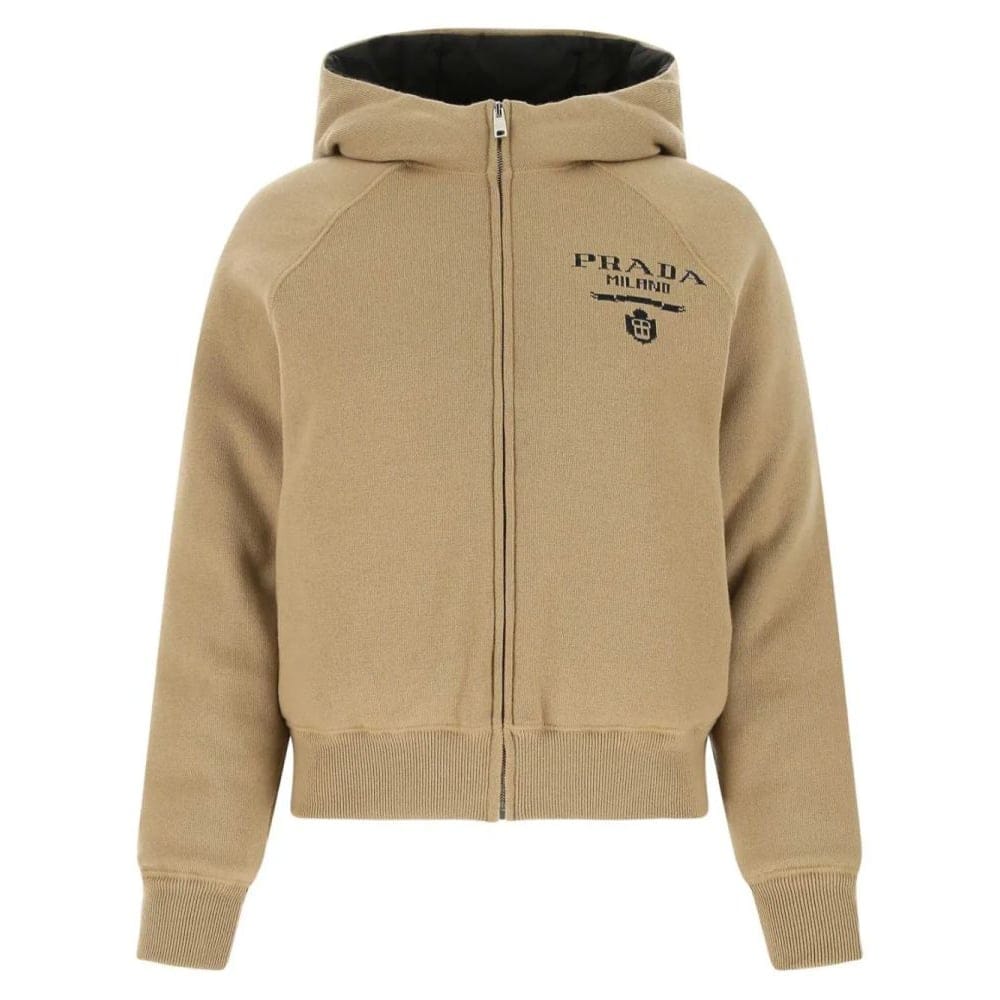 Prada - Veste 'Logo-Jacquard' pour Femmes