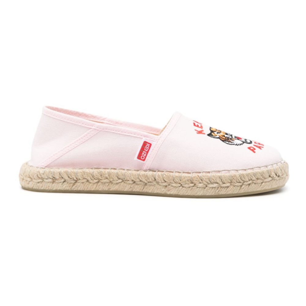 Kenzo - Espadrilles 'Tiger Logo Embroidered' pour Femmes