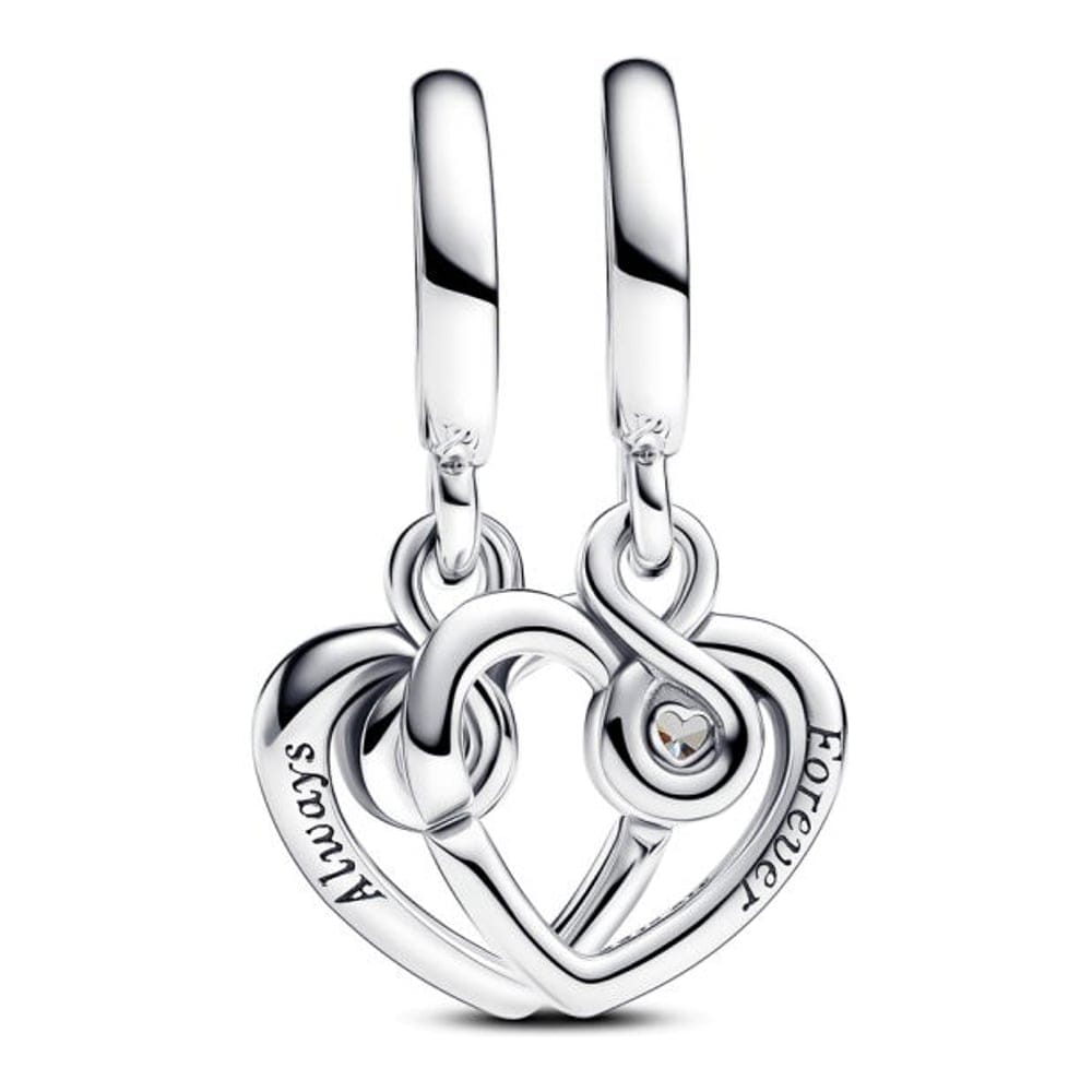 Pandora - Charm 'Forever & Always Splitable' pour Femmes
