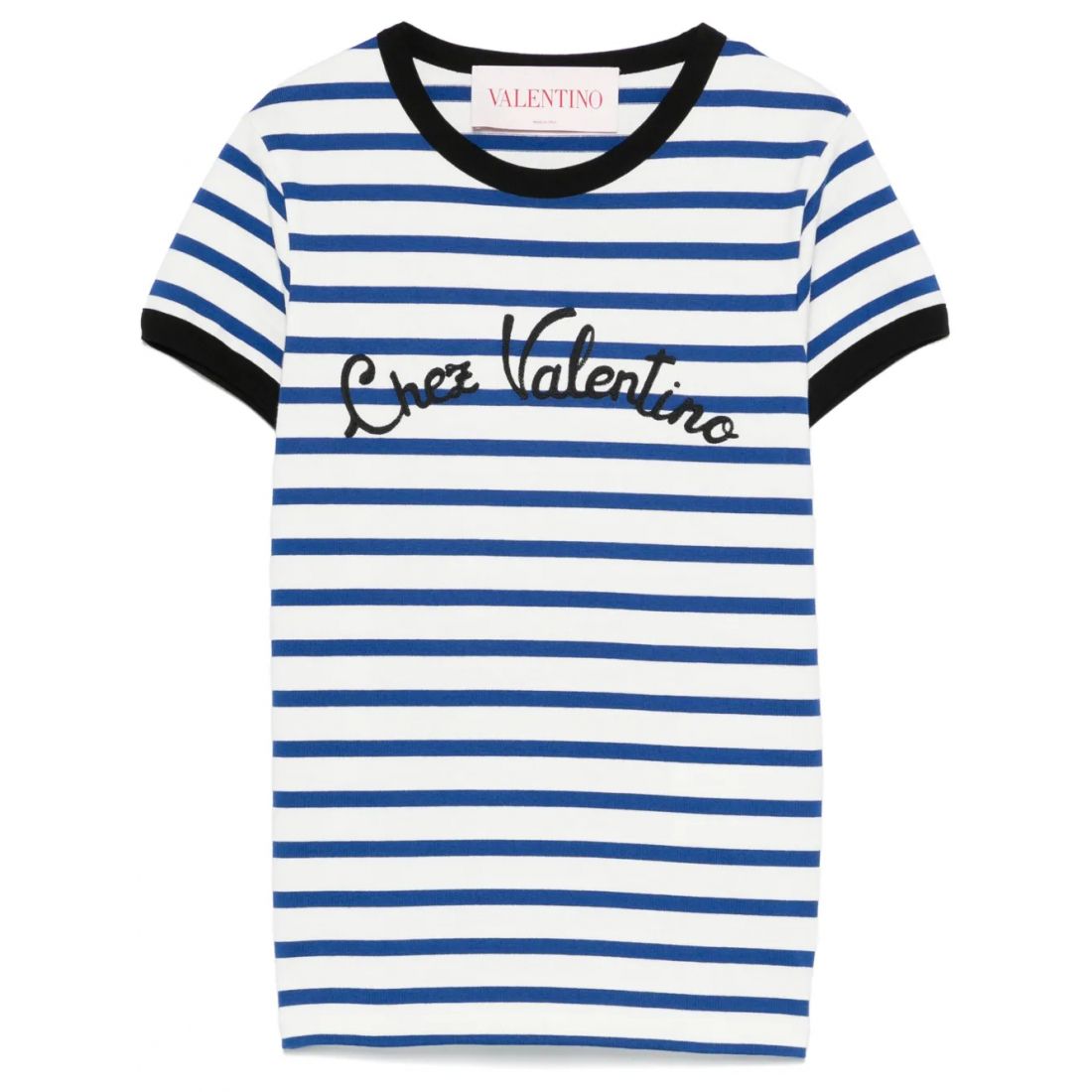 Valentino - T-shirt 'Striped' pour Femmes