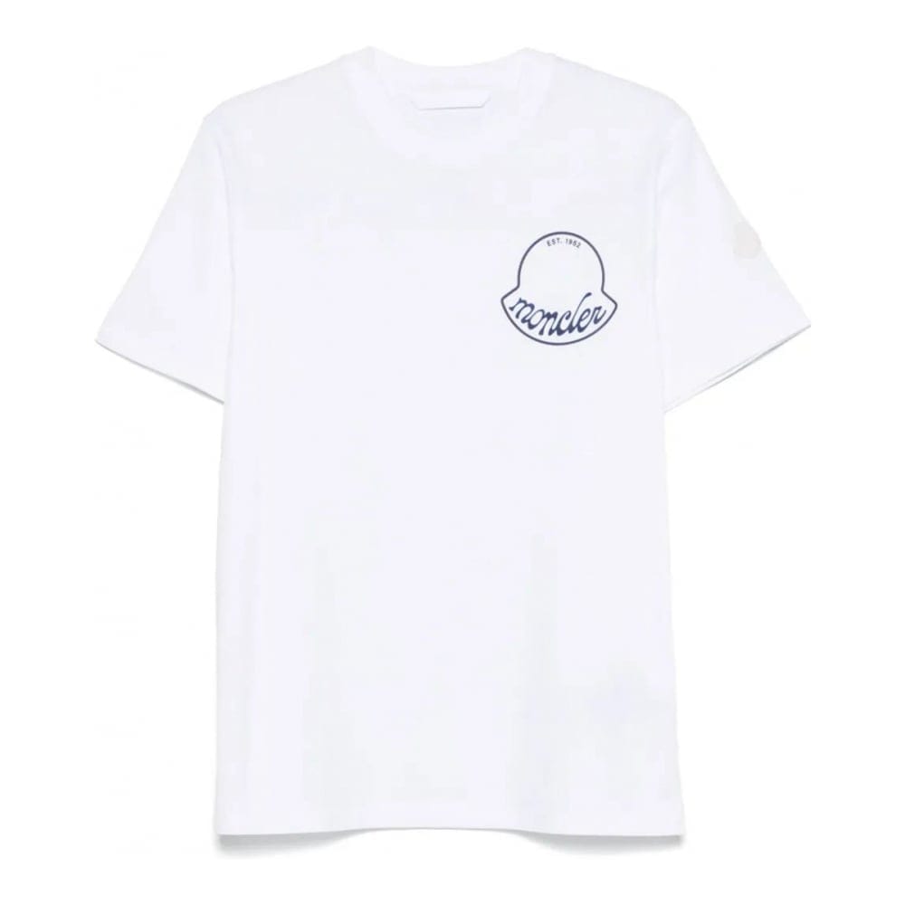 Moncler - T-shirt 'Big Crest Logo' pour Hommes