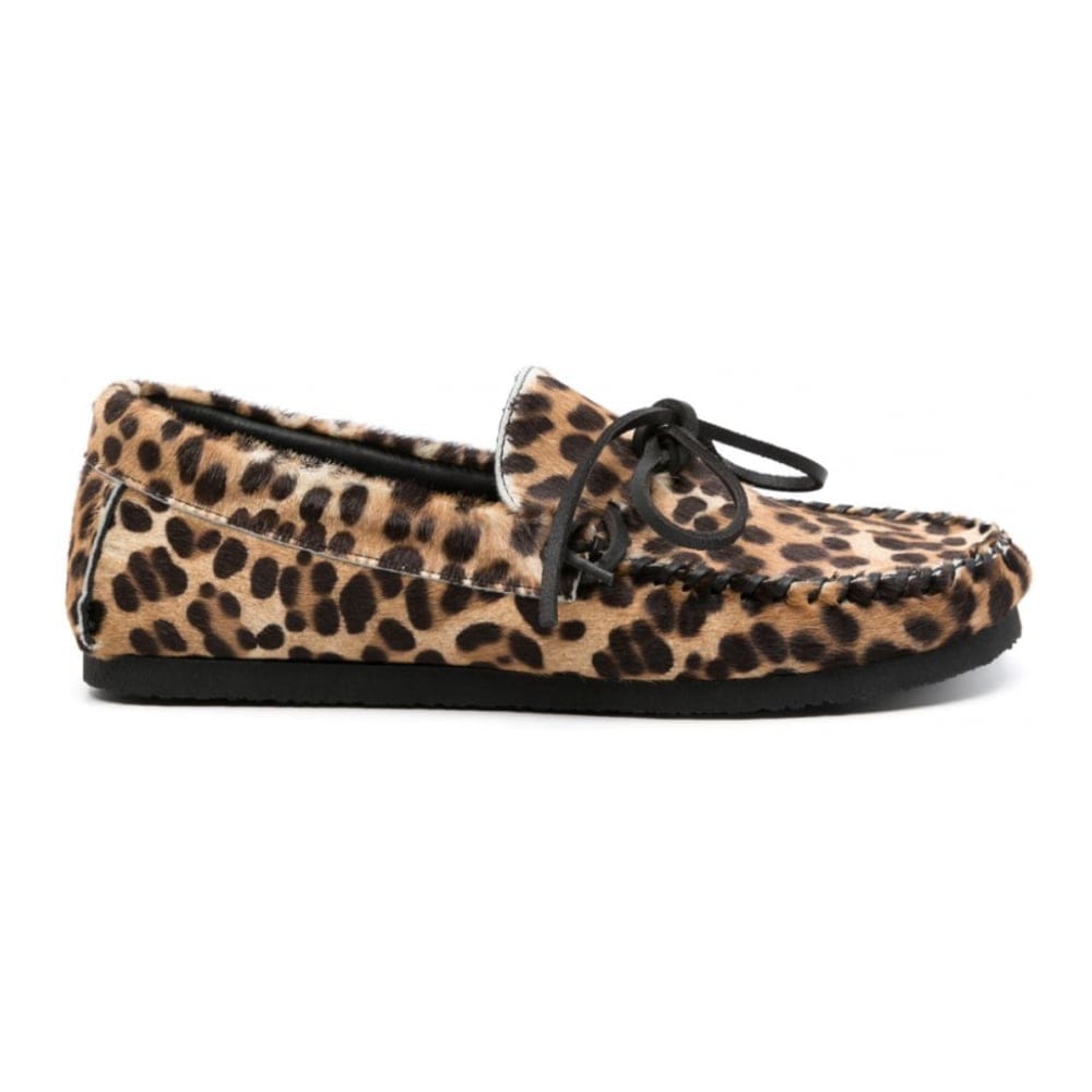 Isabel marant - Mocassins 'Fitza Leopard-Print' pour Femmes