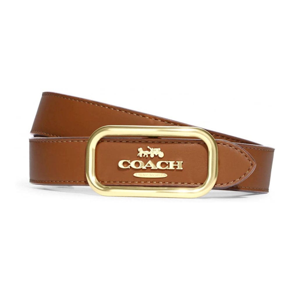 Coach - Ceinture 'Morgan Rectangle Buckle' pour Femmes