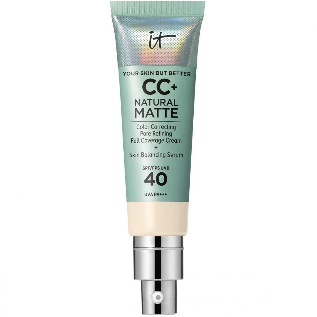 It cosmetics - Fond de teint 'CC+ Natural Matte SPF40' - Fair Porcelain 32 ml