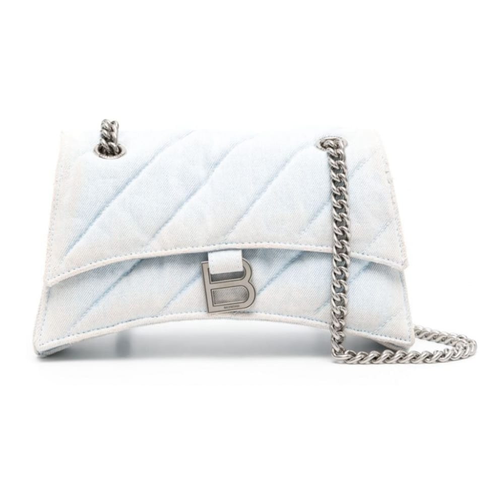 Balenciaga - Sac à bandoulière 'Crush Denim' pour Femmes