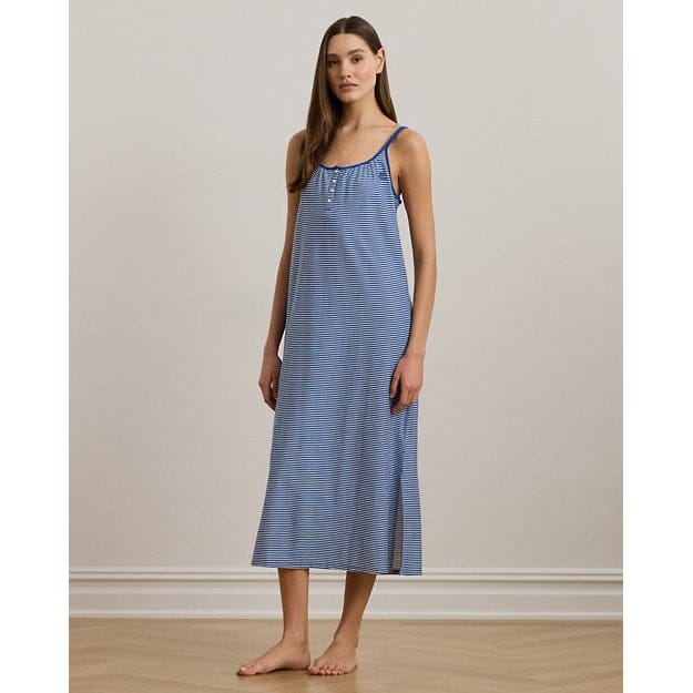 Lauren ralph lauren - 'Striped Double-Strap Ballet Nightgown' pour Femmes