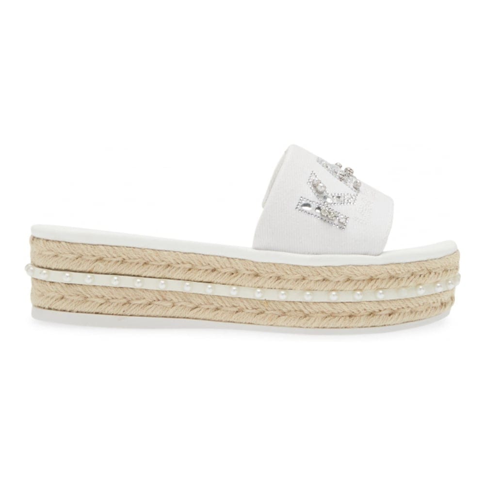 Karl lagerfeld paris - Sandales à semelle plateforme 'Kamara Pearl' pour Femmes