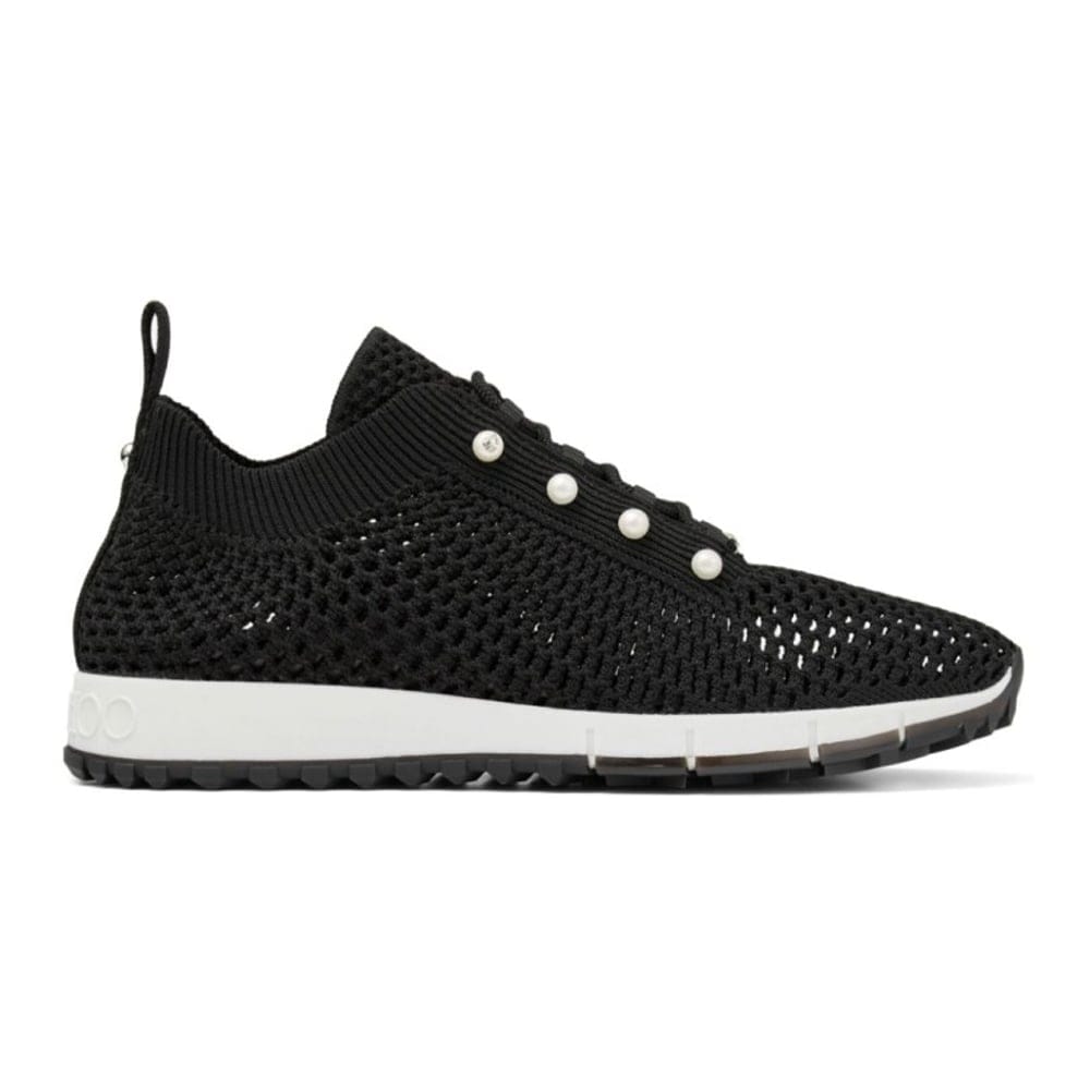 Jimmy choo - Sneakers 'Veles Pearl-Embellished' pour Femmes