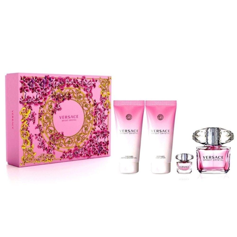 Versace - Coffret de parfum 'Bright Crystal' - 4 Pièces