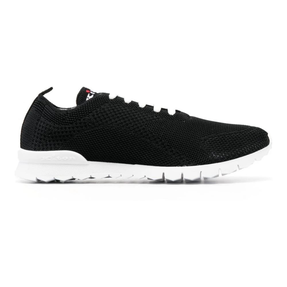 Kiton - Sneakers 'Logo-Embroidered' pour Hommes