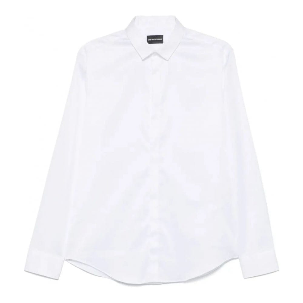 Emporio armani - Chemise 'Poplin' pour Hommes