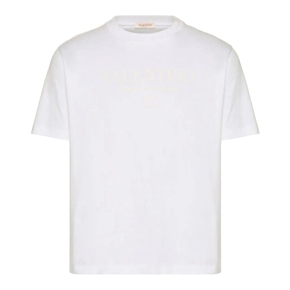 Valentino - T-shirt 'Logo-Lettering' pour Hommes