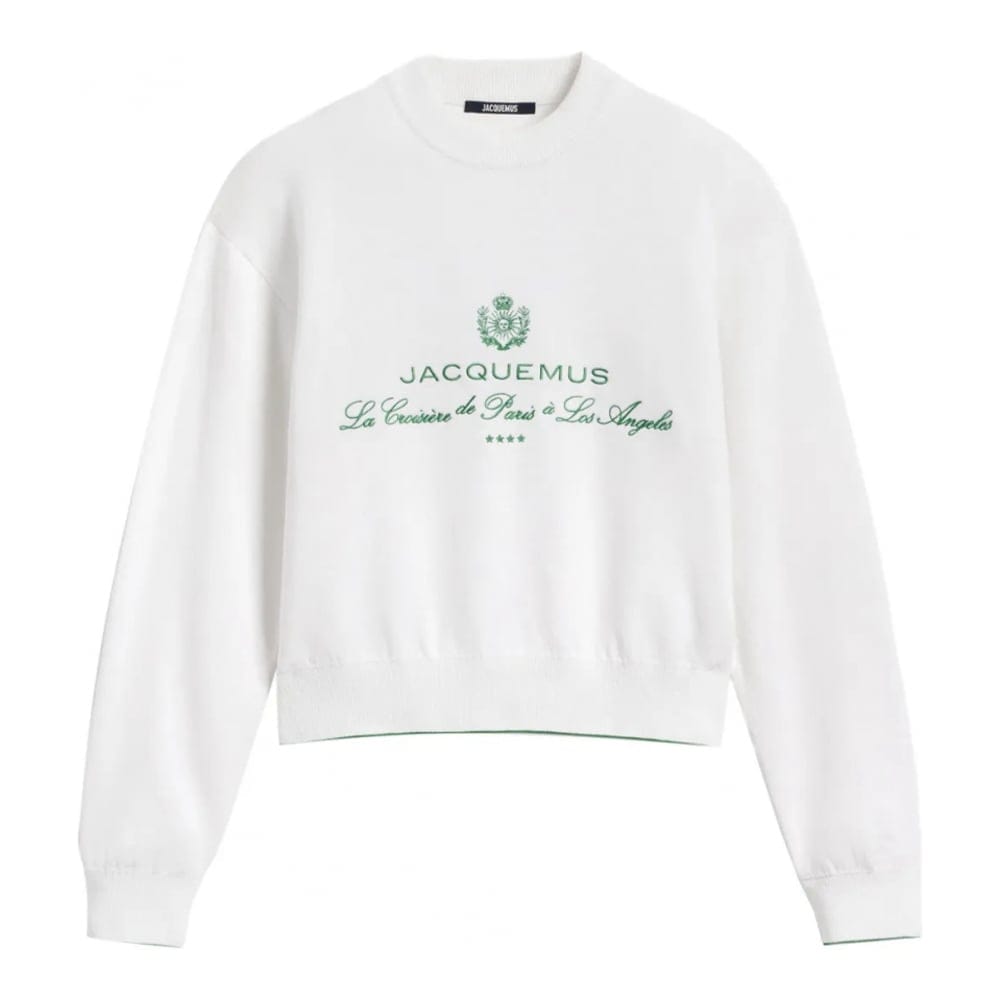 Jacquemus - Sweatshirt 'Logo-Embroidered' pour Femmes