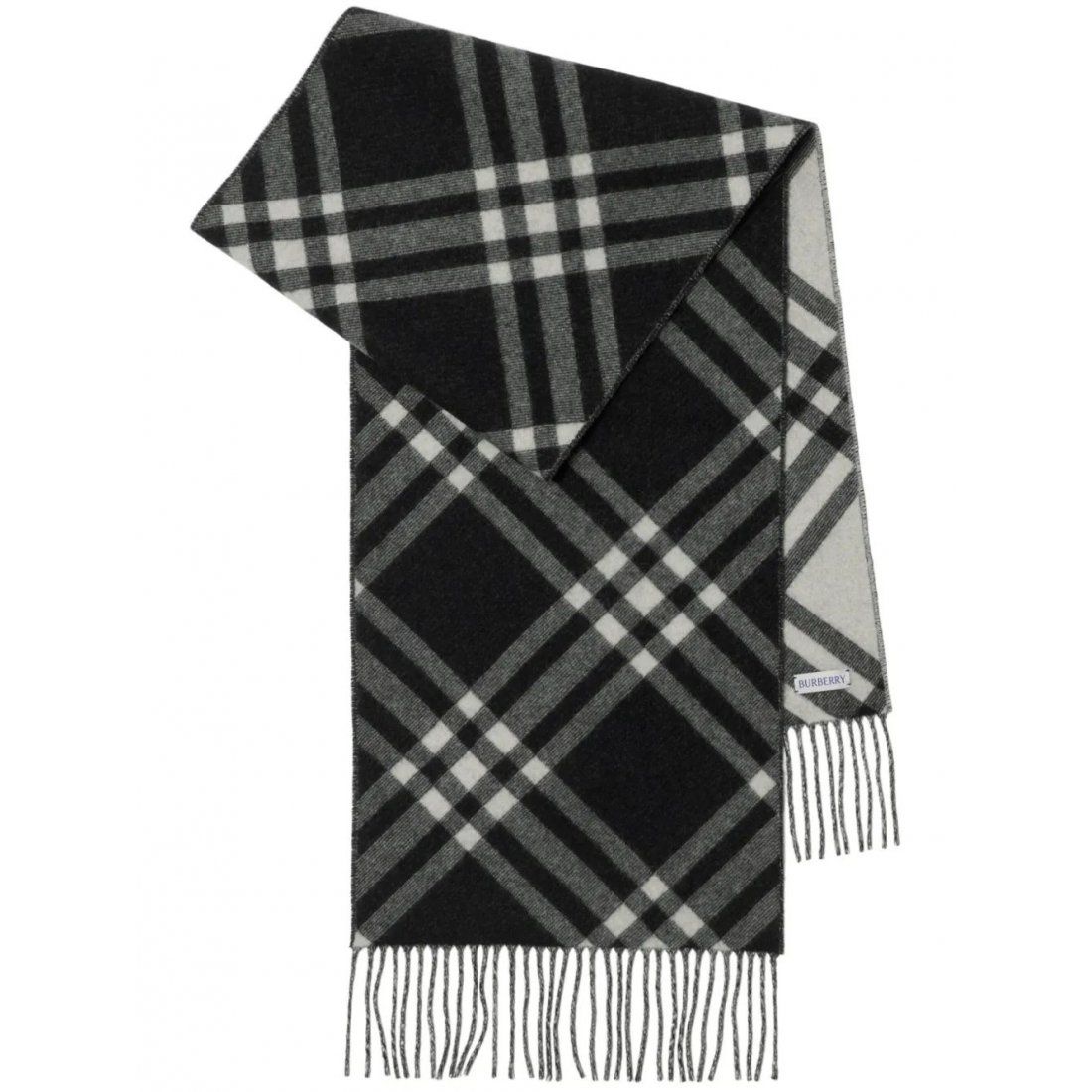 Burberry - Écharpe en cachemire  'Checkered' pour Femmes