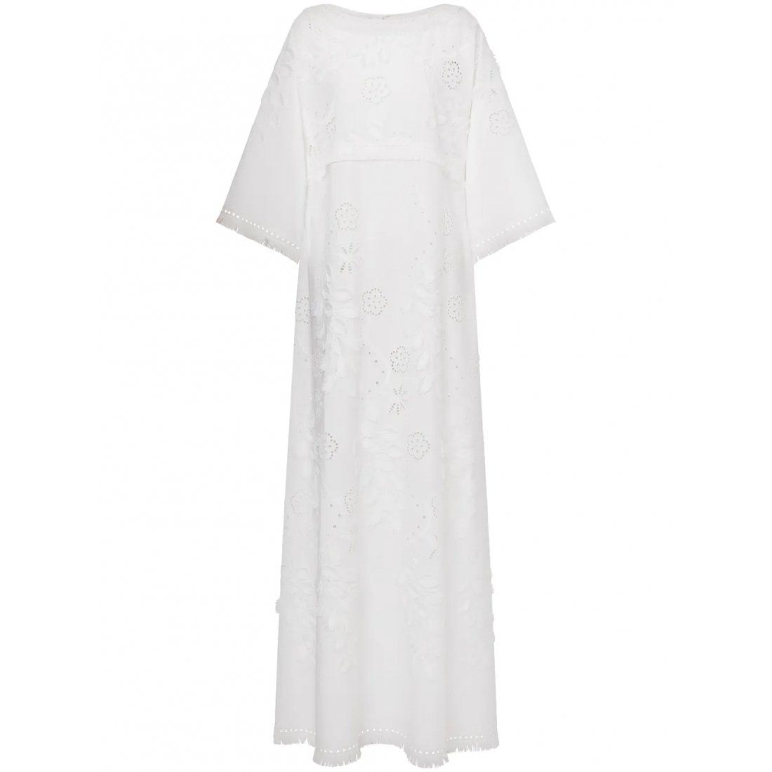 Alberta ferretti - "Robe maxi 'Broderie Anglaise' pour Femmes"