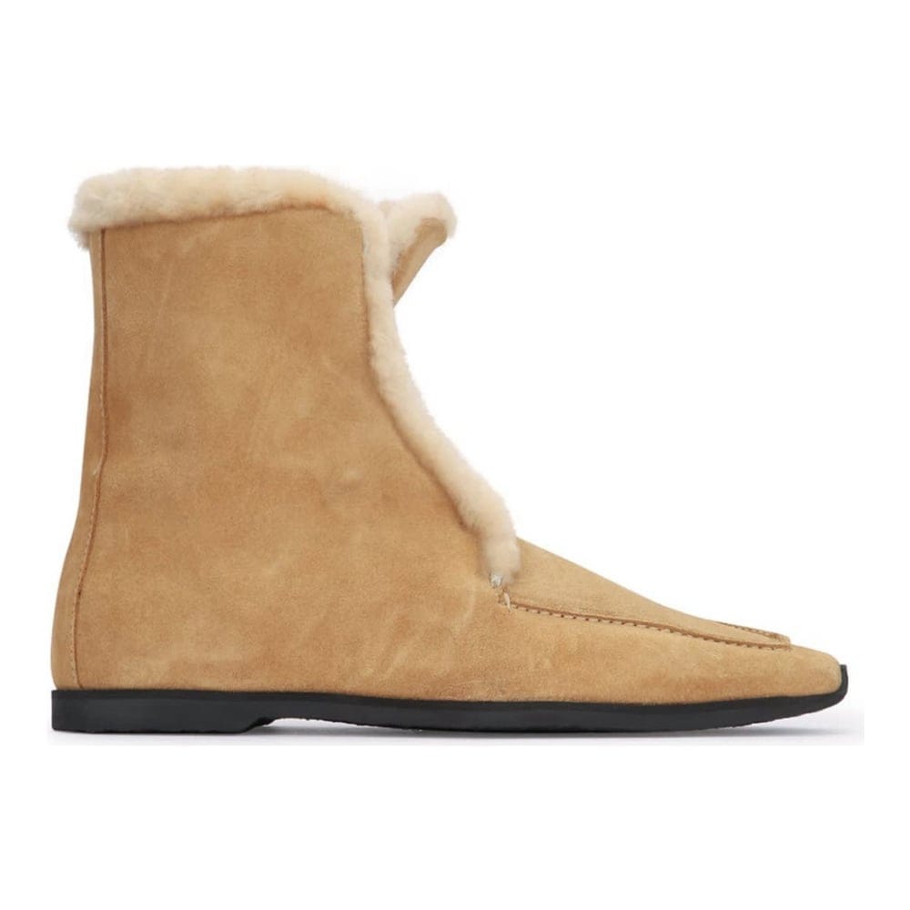 Toteme - Bottines 'Shearling-Edge Winter' pour Femmes