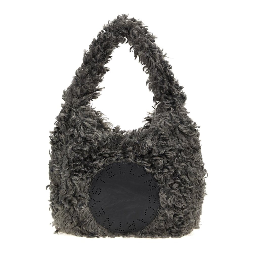 Stella mccartney - Sac Hobo 'Small Logo Plush Teddy' pour Femmes