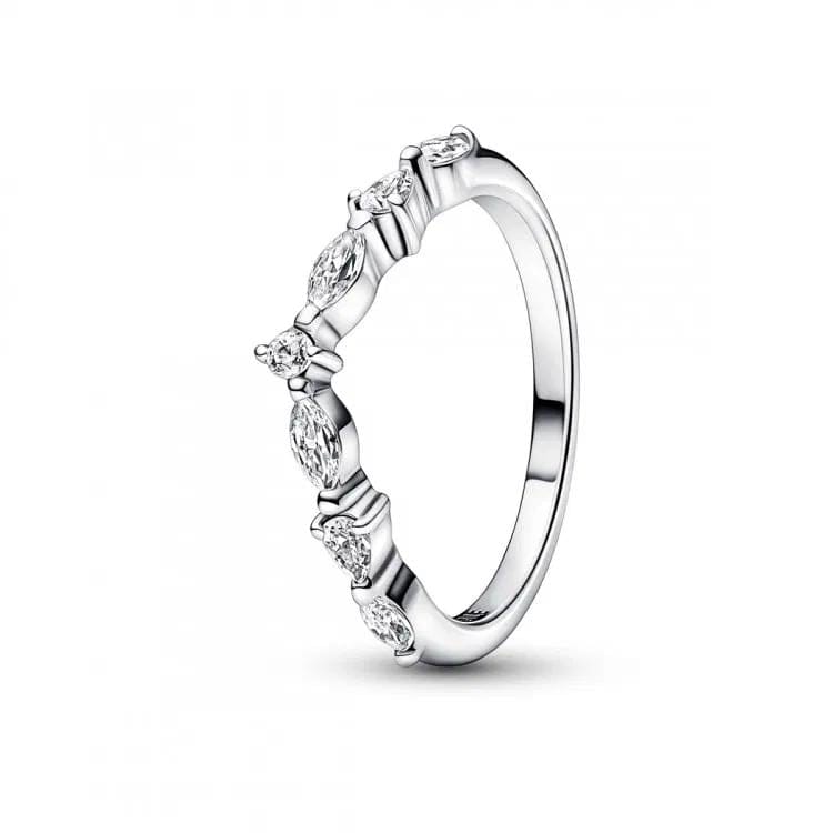 Pandora - Bague 'Timeless Wish Sparkling Alternating' pour Femmes