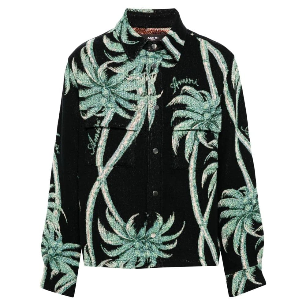 Amiri - Surchemise 'Twisted Palms Tapestry' pour Hommes