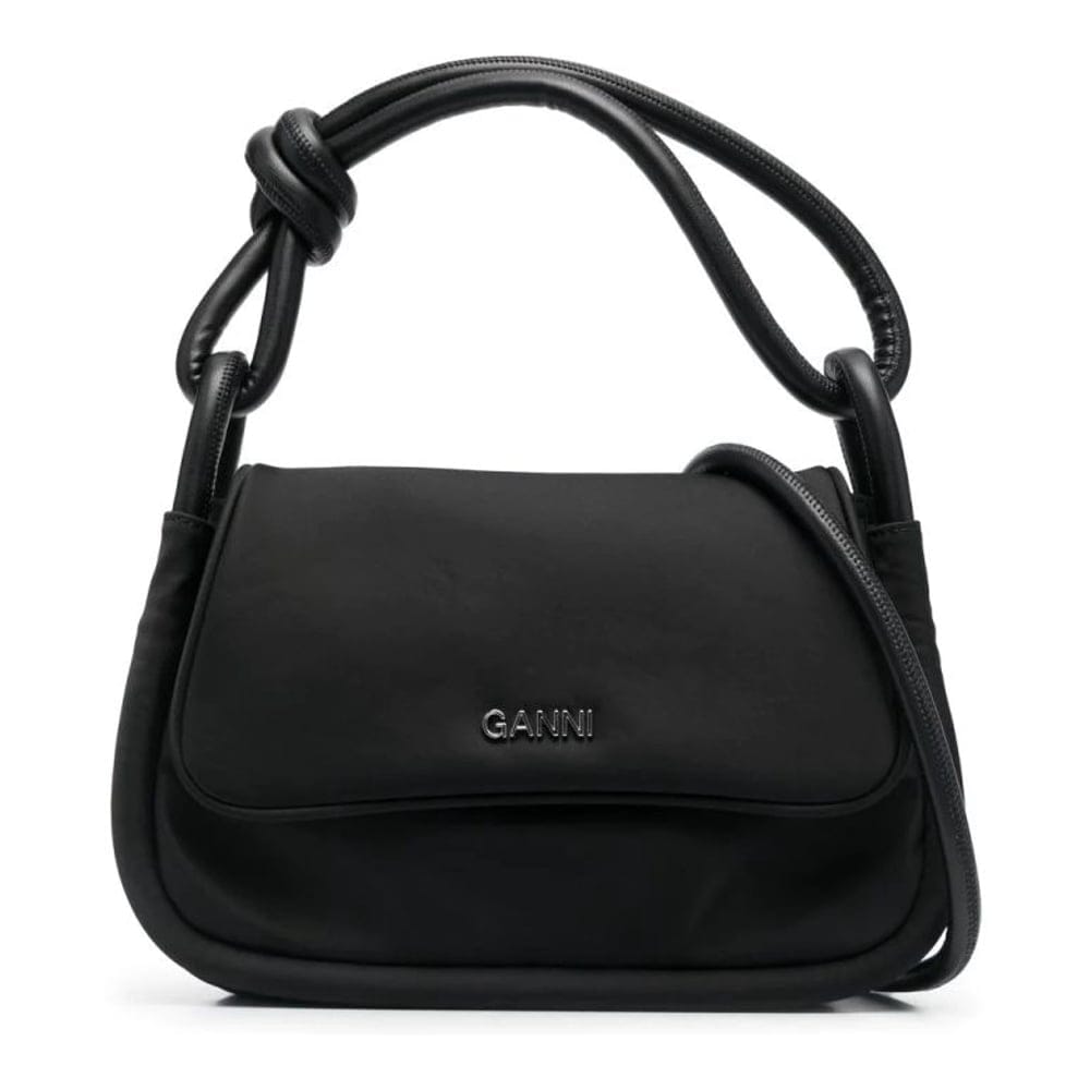 Ganni - Sac Cabas 'Knot Flap Over' pour Femmes