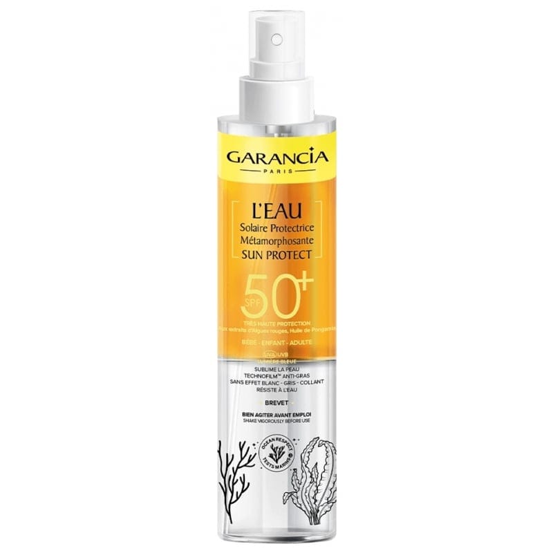 Garancia - Eau solaire protectrice 'L'Eau Solaire Protectrice Métamorphosante Sun Protect SPF50+' - 150 ml