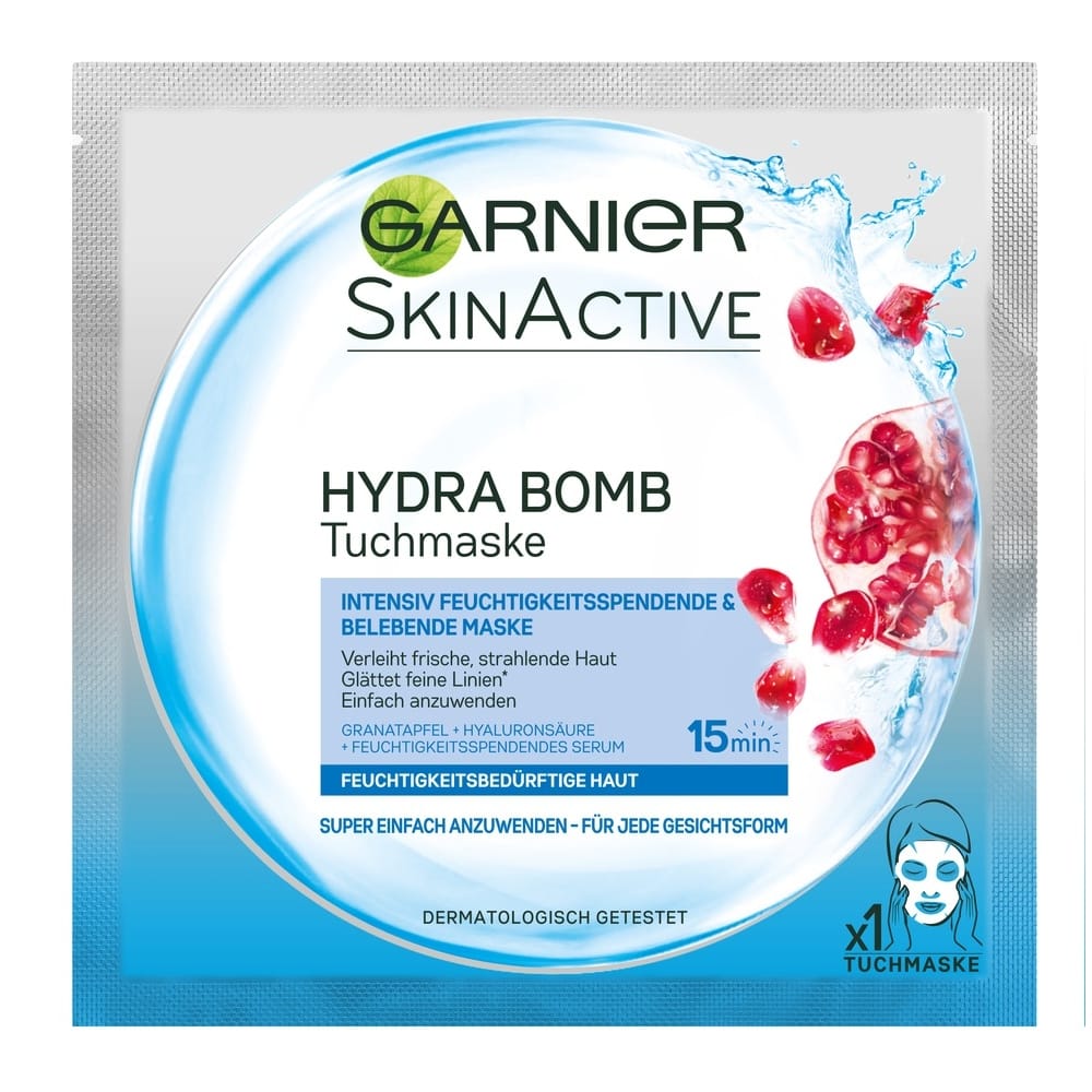 Garnier - Masque 'Skinactive Tissu Revitalisant Hydra Bomb' - 32 g