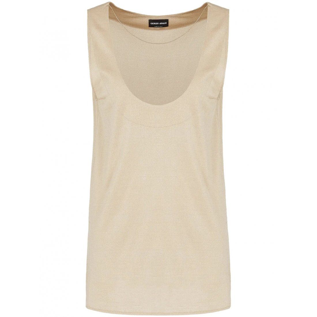 Giorgio armani - T-shirt 'Scoop Neck' pour Femmes