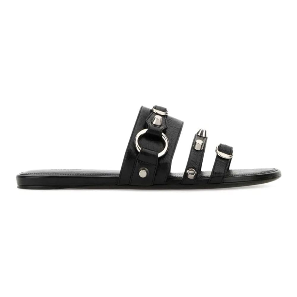 Balenciaga - Claquettes 'City Stud-Embellished' pour Femmes