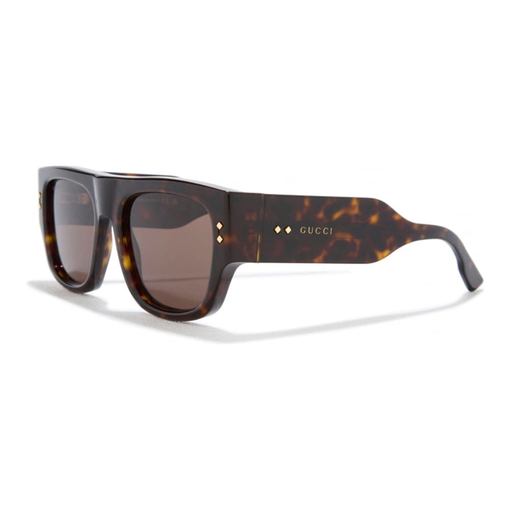 Gucci - '54mm Square Sunglasses' pour Hommes