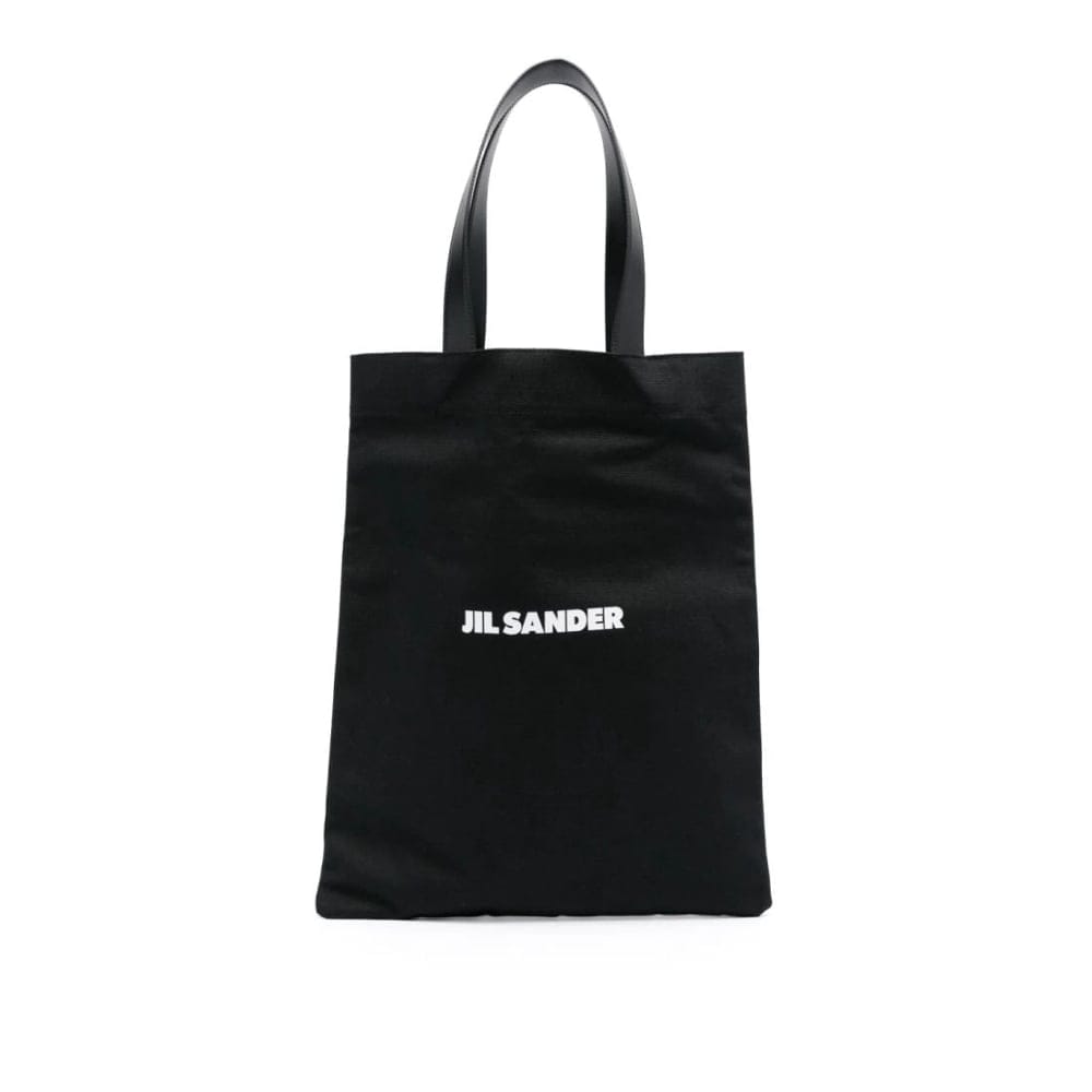 Jil sander - Sac à main shopping 'Book Logo-Print' pour Femmes