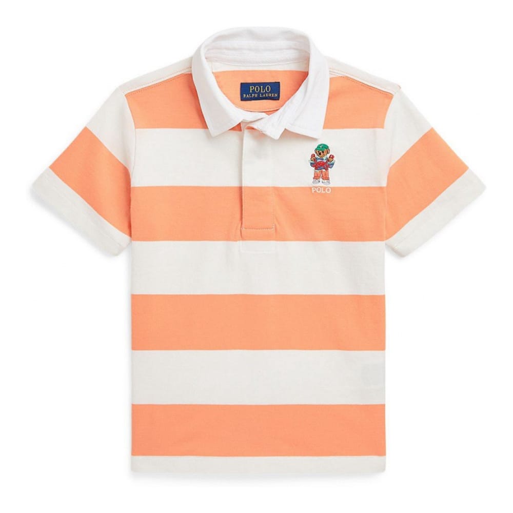 Polo ralph lauren - 'Polo Bear Short-Sleeve Rugby Shirt' pour Enfant et petit garçon