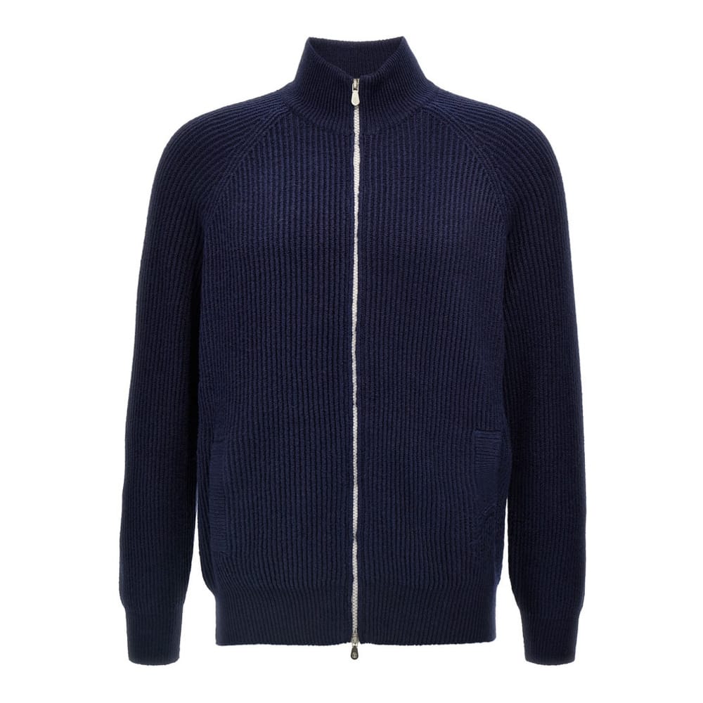 Brunello cucinelli - "Cardigan 'Zip' pour Hommes"