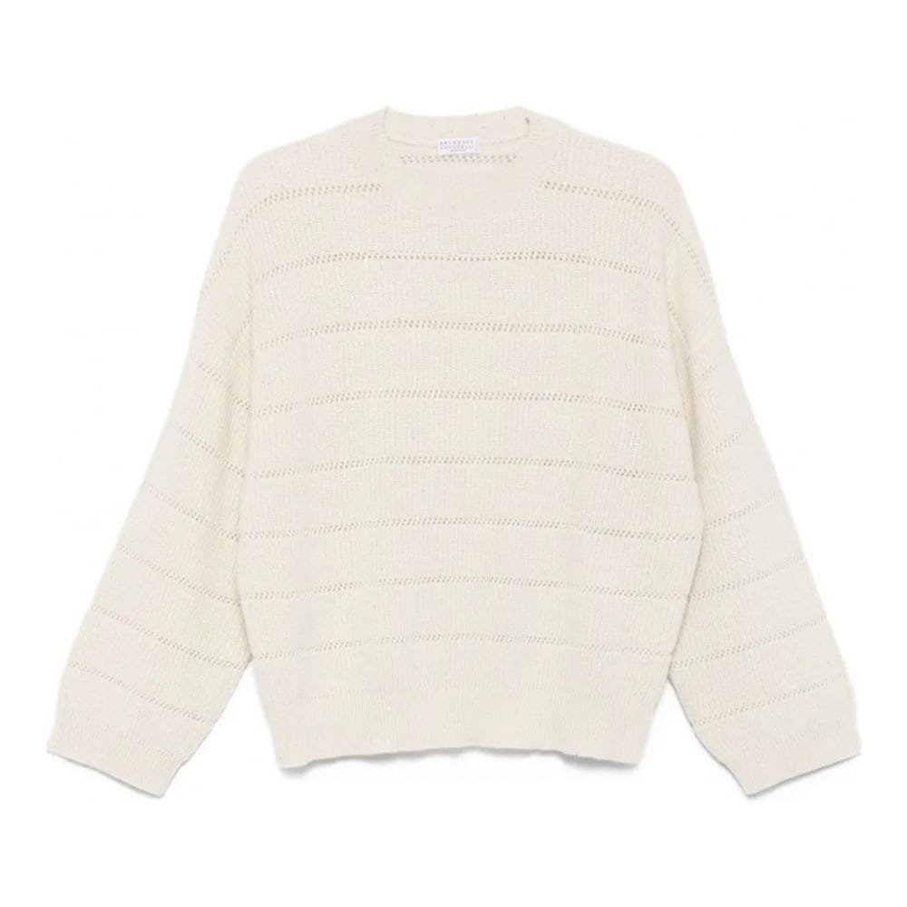 Brunello cucinelli - Pull 'Open-Knit' pour Femmes
