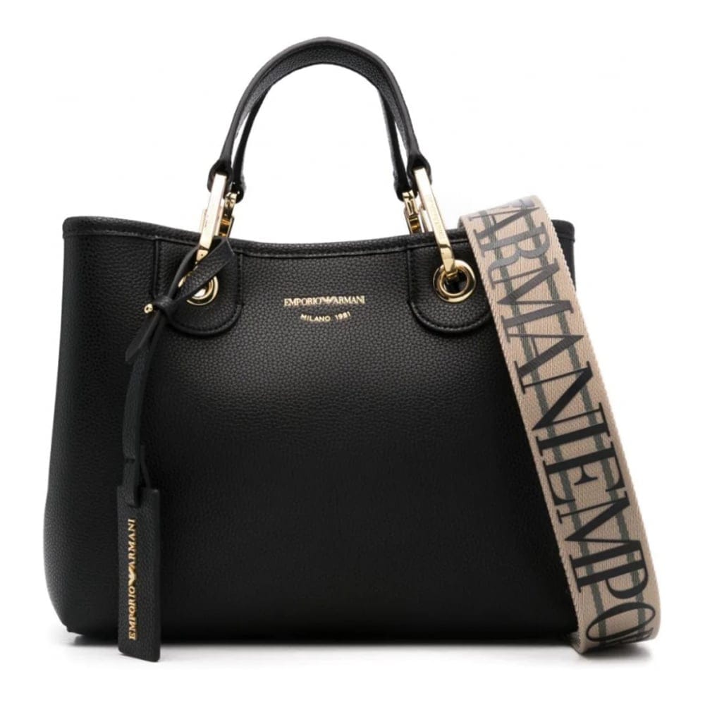 Emporio armani - "Sac Cabas 'Logo-Debossed' pour Femmes"-0