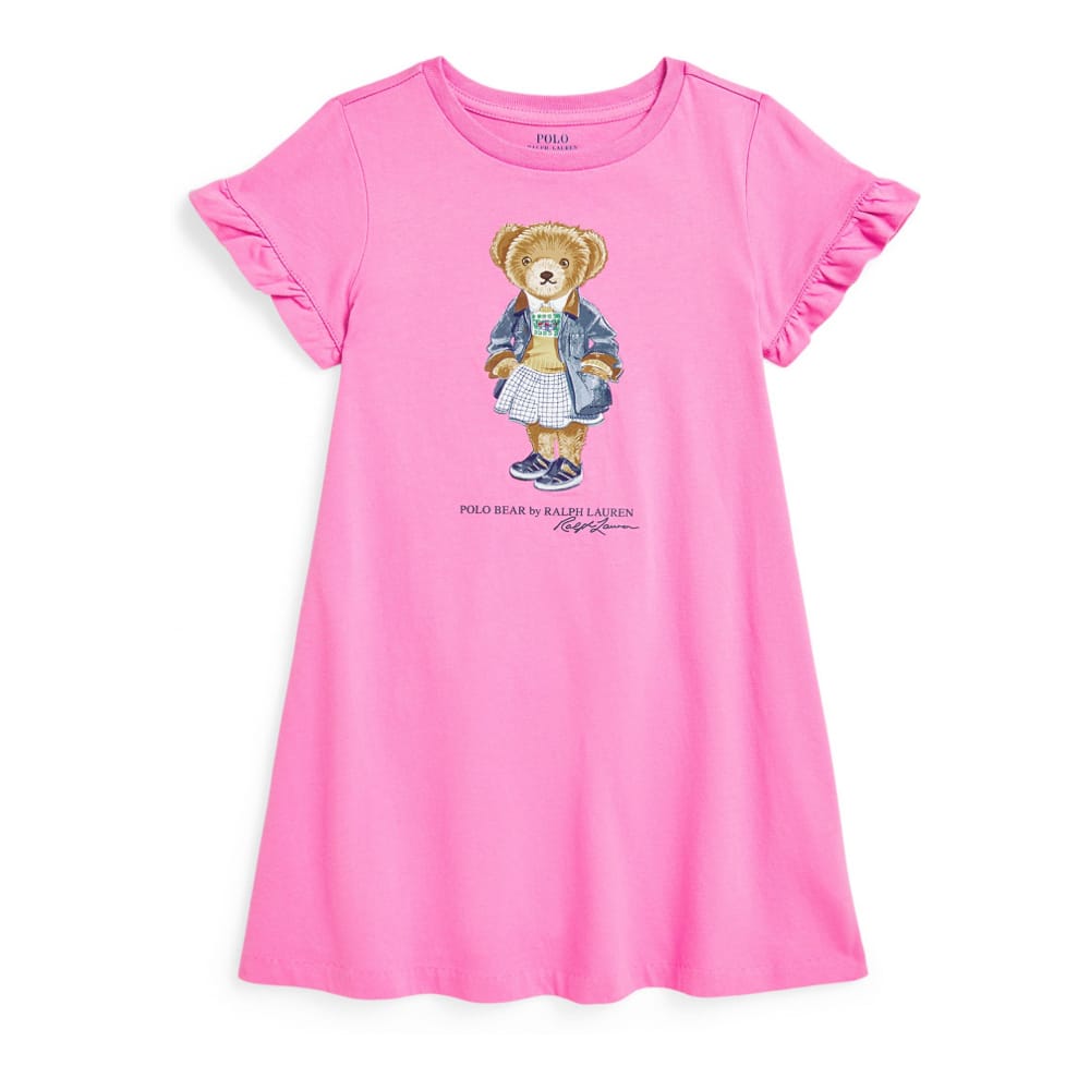 Ralph lauren kids - "Robe mini 'Polo Bear Cotton Jersey' pour Petites filles"