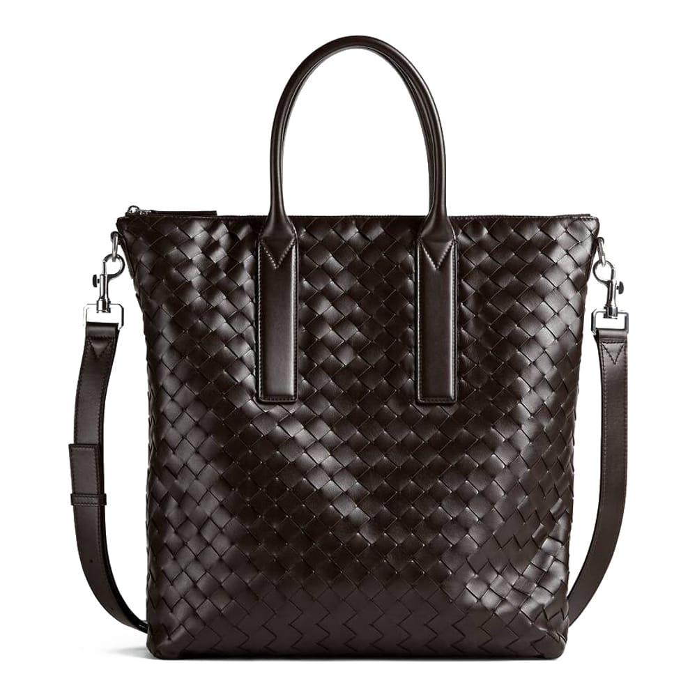 Bottega veneta - Sac Cabas 'Intrecciato Zipped North-South' pour Hommes