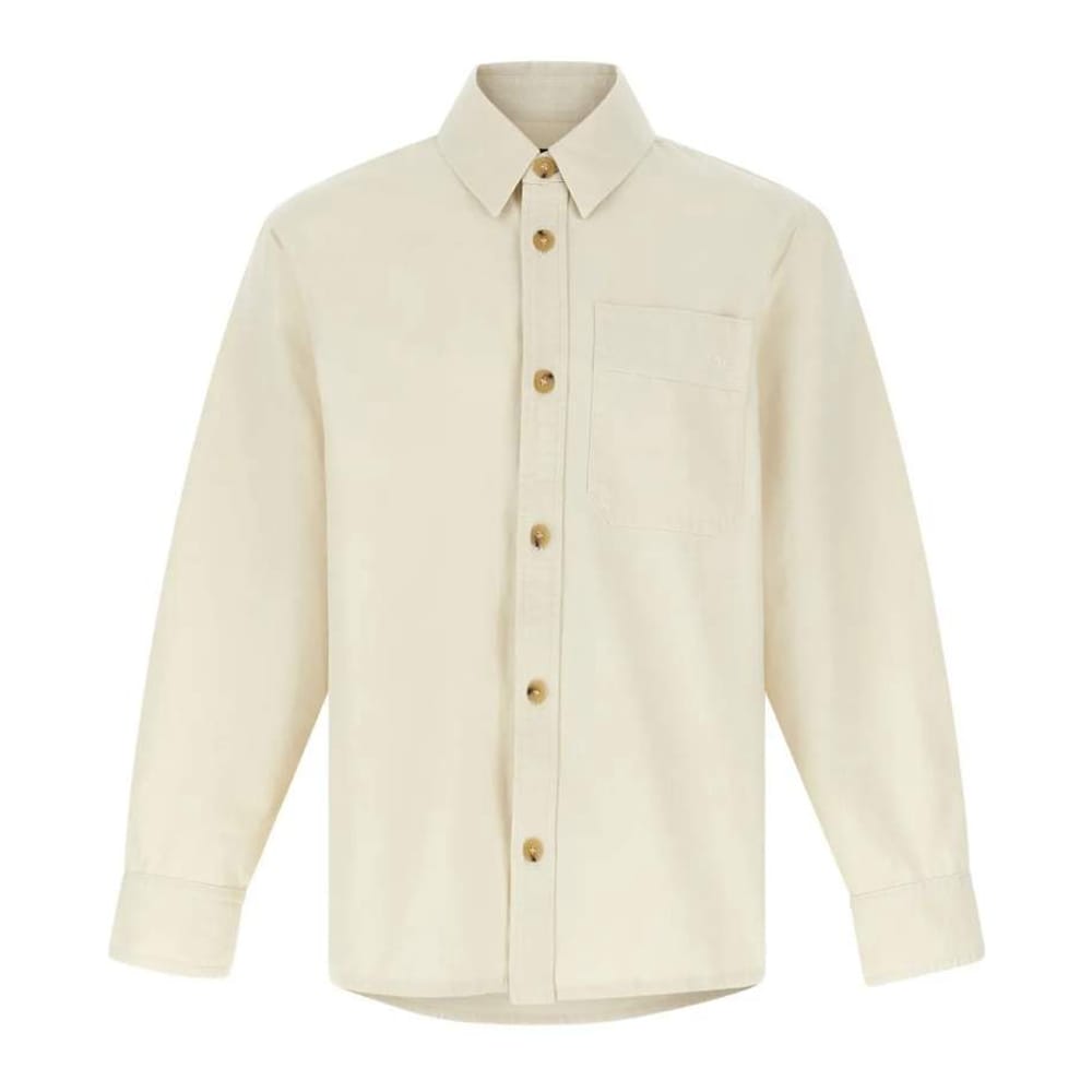 A.p.c. - Chemise 'Logo-Embroidered' pour Hommes