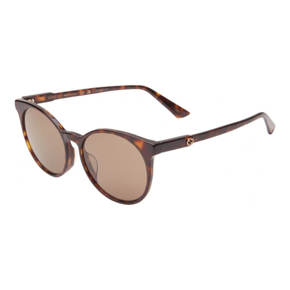 Gucci - '56mm Oval Sunglasses' pour Femmes