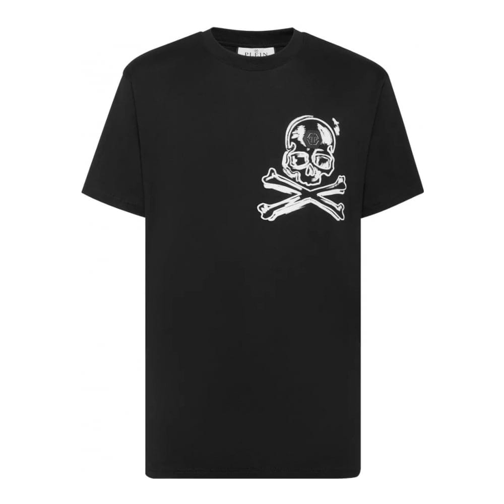 Philipp plein - T-shirt 'Skull & Bones' pour Hommes