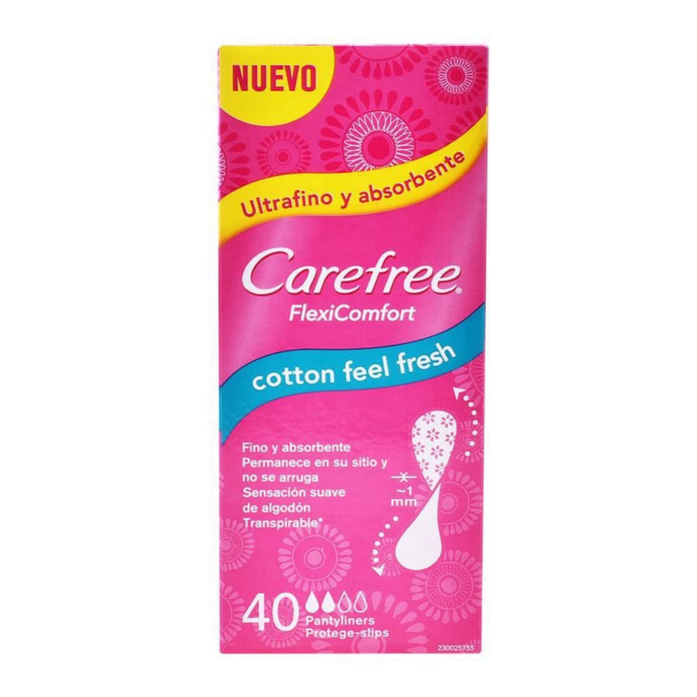 Carefree - Serviettes hygiéniques 'Flexicomfort Daily' - 40 Pièces