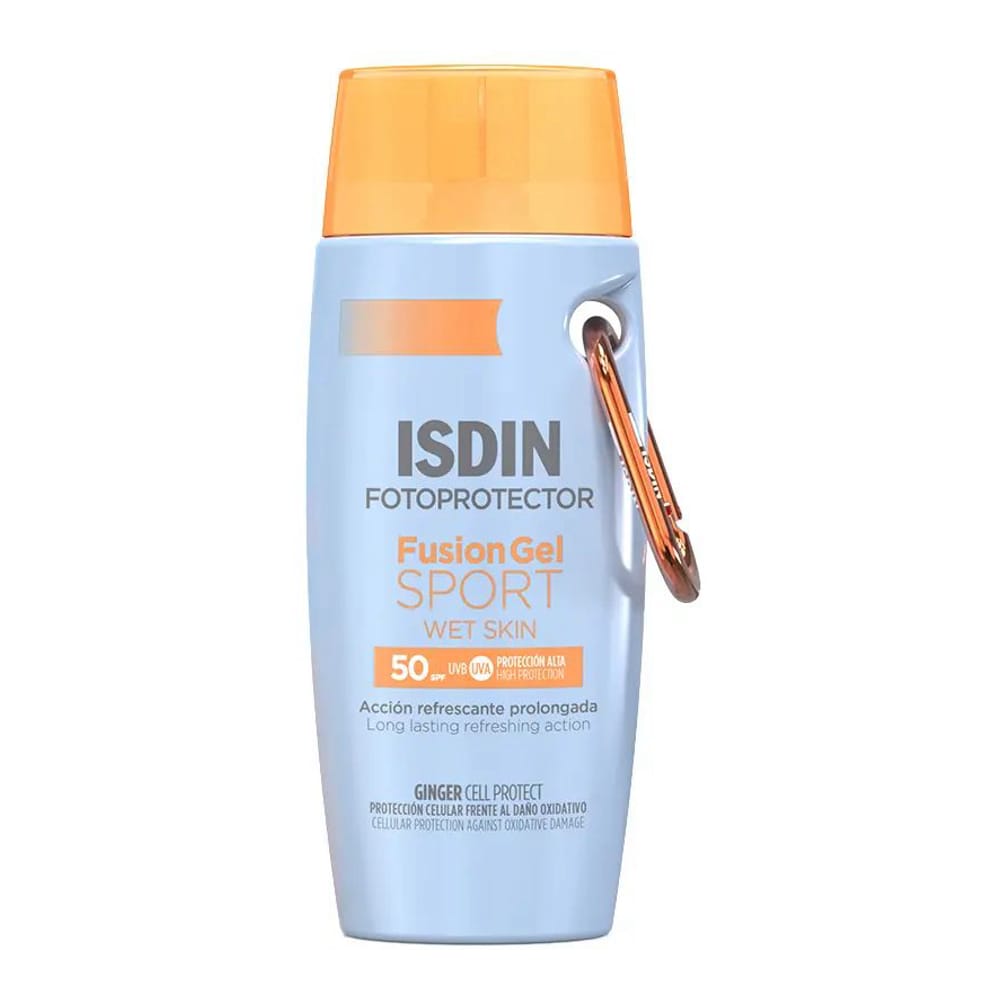 Isdin - Crème solaire pour le corps 'Fotoprotector Fusion Gel Sport Wet Skin SPF50' - 100 ml