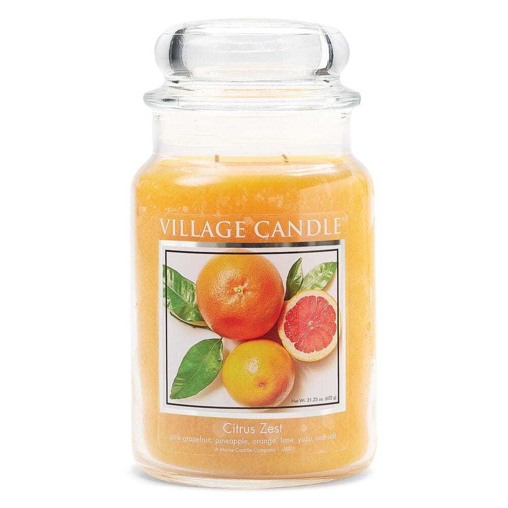Village candle - Bougie parfumée 'Citrus Zest' - 602 g