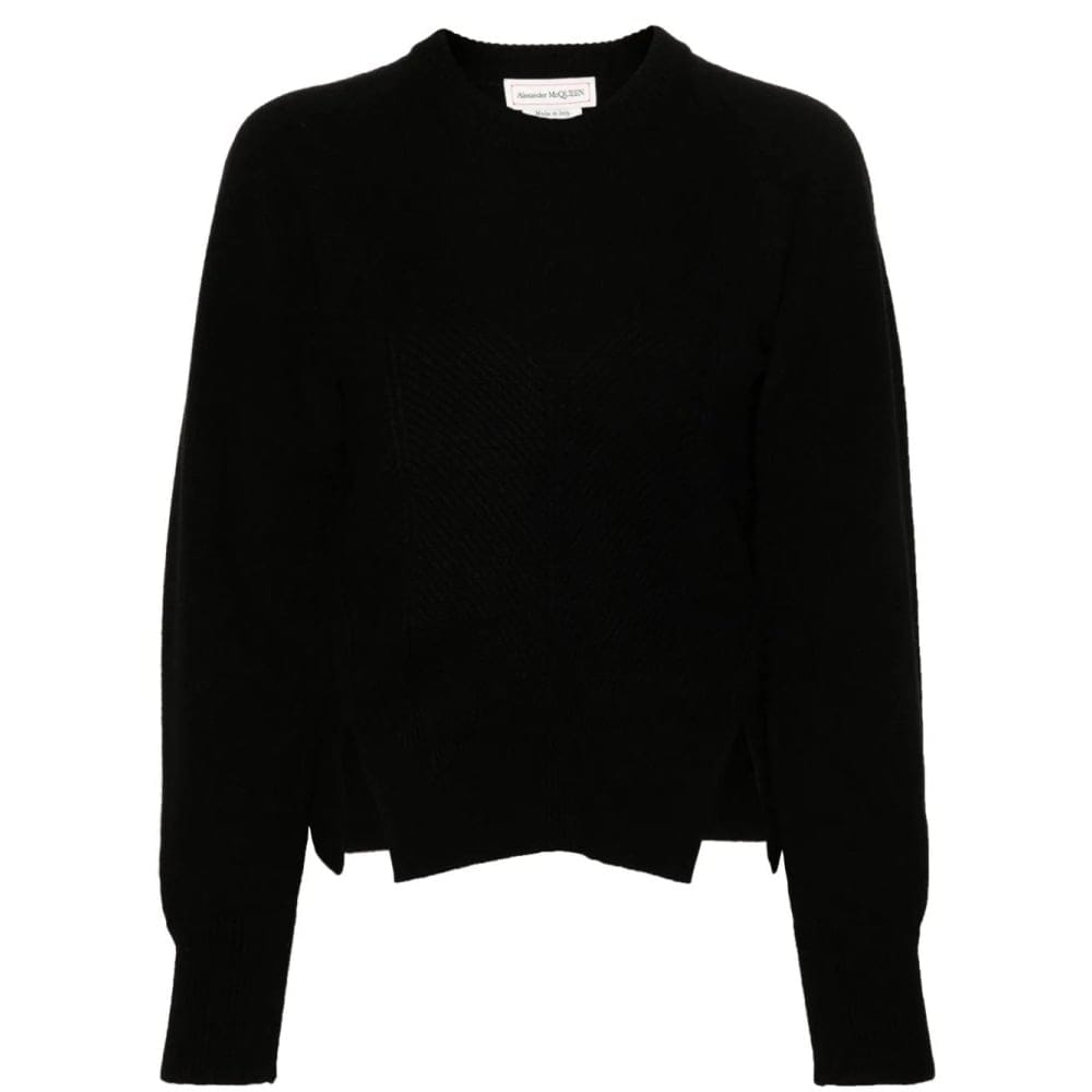 Alexander mcqueen - Pull 'Corset-Style Ribbed' pour Femmes
