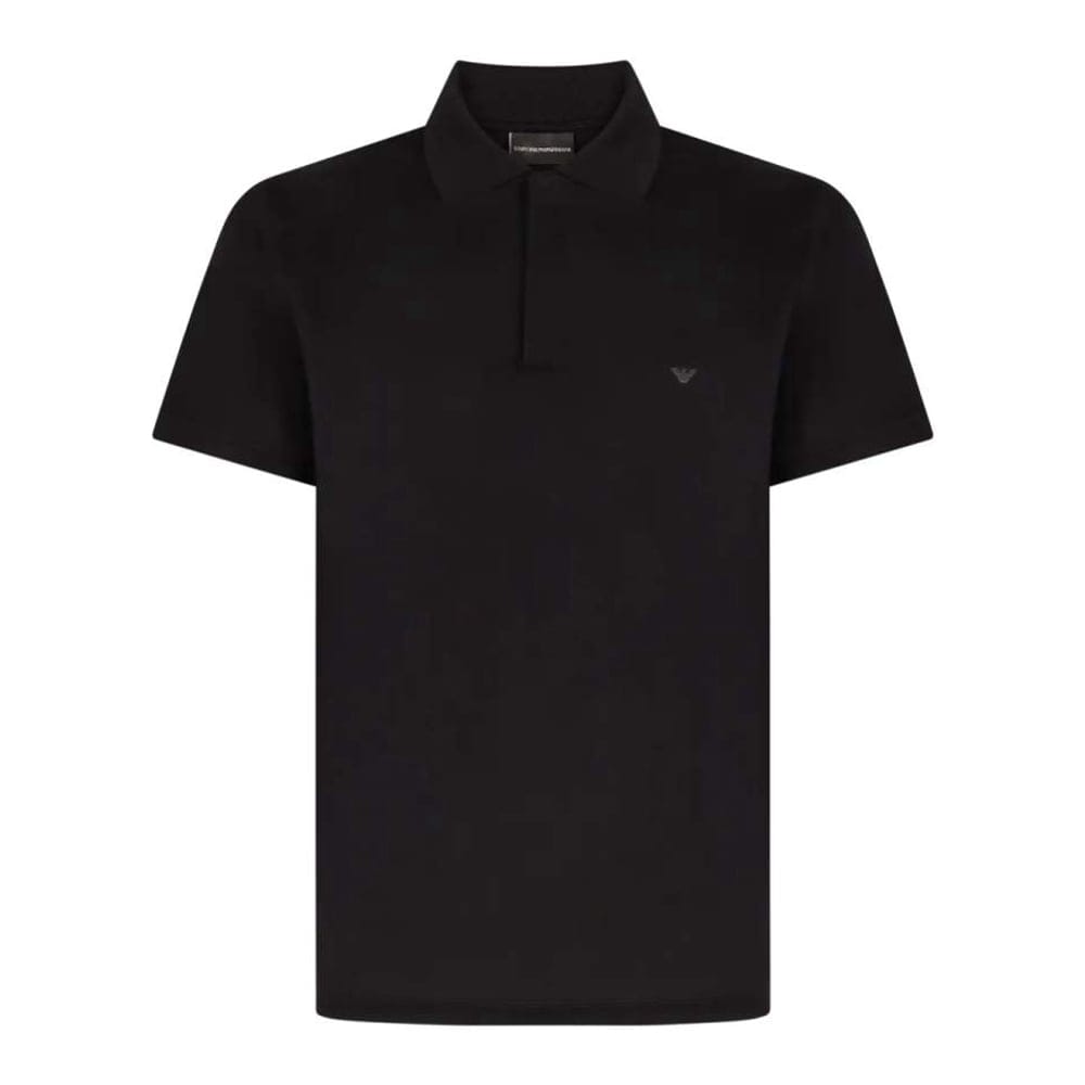Emporio armani - Polo 'Logo-Print' pour Hommes
