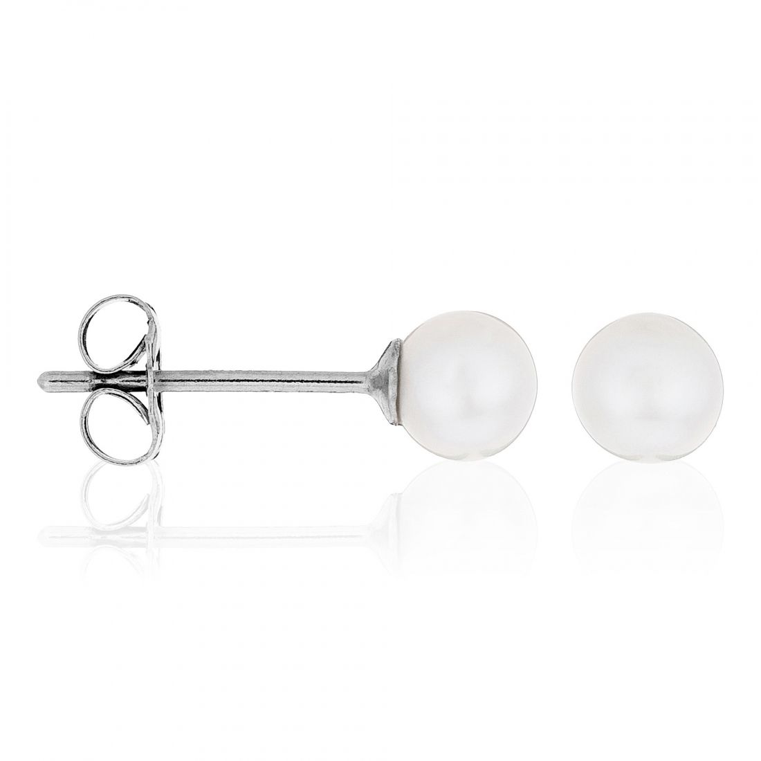 Or éclat - Boucles d'oreilles 'My Pearl' pour Femmes